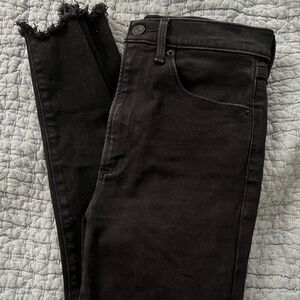 A&F black skinny jeans